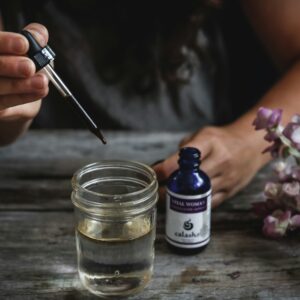 Crystal-Infused Blue Lotus Elixir – 30ml Dropper